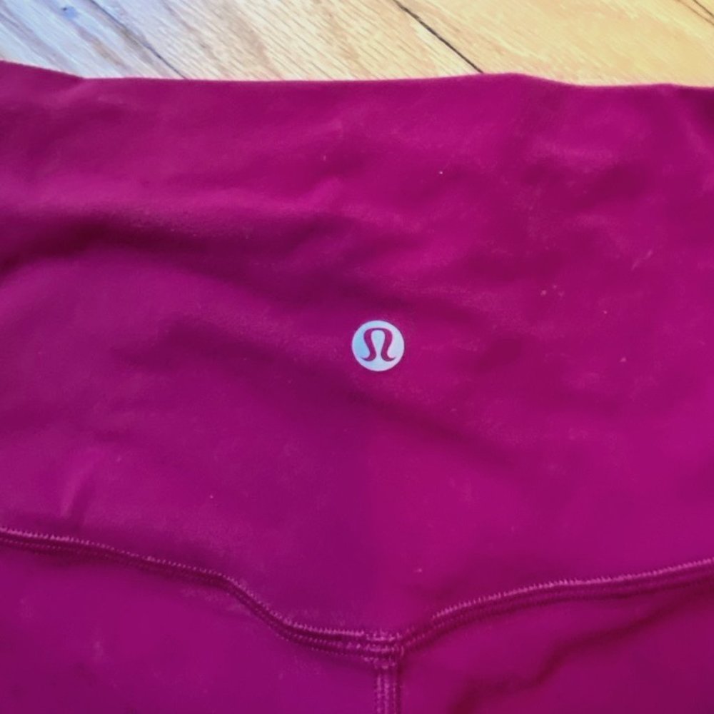 Lululemon Align Pants, Hot Pink, Size 6